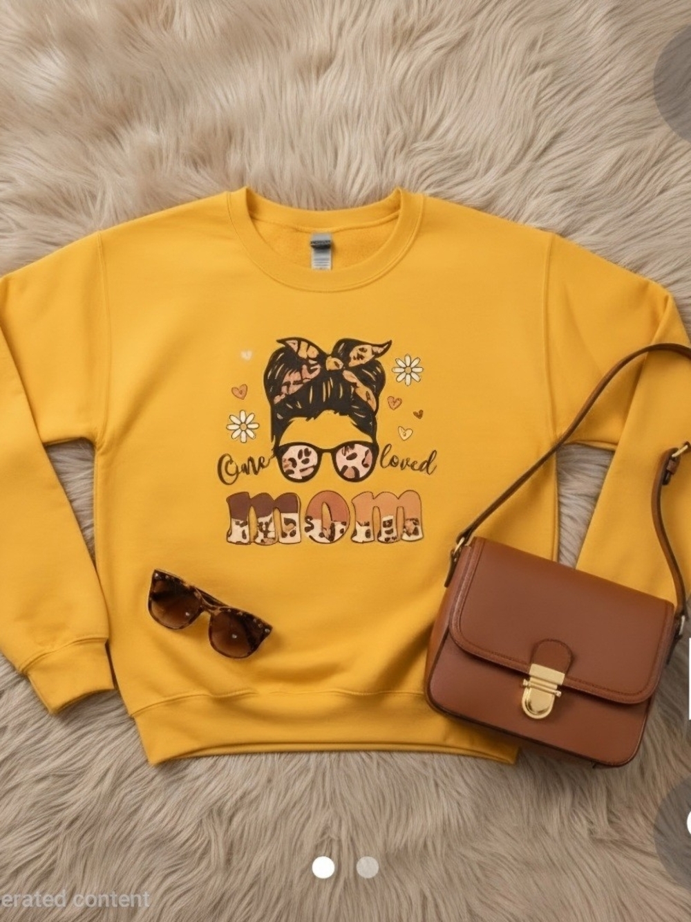 " Mom Life" Graphic Sweatshirt